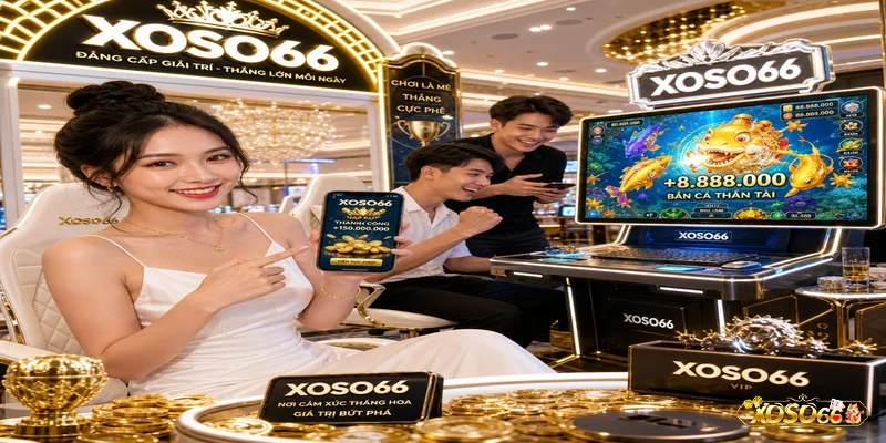Không khí giải trí sôi động trong hệ sinh thái XOSO66 hợp tác Lucky88.
